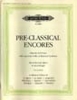 Pre-Classical Encores