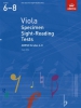 Sight - Reading Tests Viola Gr 6 - 8 - New