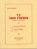 24 Lecons D'Harmonie, Livre De L' Eleve, Themes A Realiser