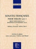 Sonates Francaises Pour Violon Et Piano