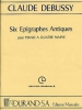 Debussy Six Epigraphes Antiques Piano 4 Mains
