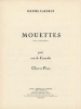 Mouettes Chant/Piano