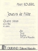 Joueurs De Flûte - Pan, Op. 27 N 1 Des 'Quatre Pieces Pour Flûte Et Piano'