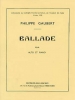 Ballade Alto/Piano