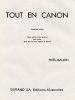 Tout En Canon Piano