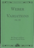 Variations Clarinet Op. 33 / Weber - Clarinette Et Piano