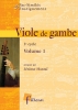 Viole De Gambe - 3ème Cycle - Vol.1