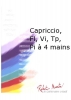 Capriccio, Fl, VI, Tp, Pi A 4 Mains