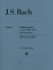 Concerto For Violin And Orchestra A Minor Bwv 1041
