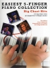Easiest 5-Finger Piano Collection : Big Chart Hits