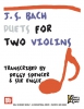 J.S. Bach: Duets For Two Violins