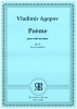 Poème Pour Cello Et Piano Op. 4. #1. Revised Edition. Music School, Senior Classes.