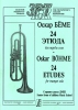 24 Etudes For Trumpet Solo. Senior Forms Of Children Music School