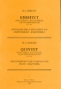 Quintet For Clarinet, Two Violins, Alto And Violoncello. Transcription For Clarinet And Piano.