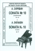 Sonata For Piano #10. Op. 70