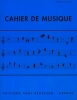 Cahier De Musique 12 Portées - Petit Format
