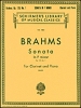 Brahms Sonata In F Minor Op. 120 No1 Clarinet And Piano
