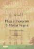 Missa In Honorem B. Mariae Virginis (Cc031)