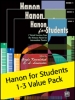 Hanon For Students 1 - 3 Value Pack