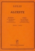 Alceste Oratorium, Score