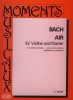 Air (Bwv 1068/II) Violin And Piano