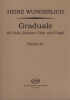 Graduale, Psalm 34 - Fur Solo, Kleinen Chor Und Orgel