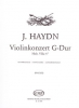 Violinkoncert G-Dur, Hob. VIIa:4 Violin, Piano Score