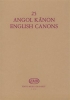 25 English Canons Canon