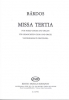Missa Tertia Mixed Voices And Accompaniment