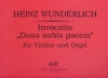 Invocatio Dona Nobis Pacem Organ And Violin