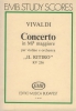 Concerto Mi Bemolle Maggiore Vn 'Il Ritiro' Rv 256