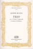Trio Chamber Music Strings/Piano, Score And Par