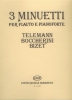 3 Minuetti Flûte And Piano