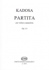 Partita Op. 14 Violin And Piano