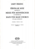 Messe Fur Mannnerchor Lower Voices Score