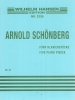 Schonberg Arnold Five Piano Pieces Op. 23 For Piano