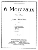 Sibelius 6 Morceaux Op. 79 No6 Violon Et Piano