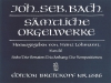 Sämtliche Orgelwerke, Band 6