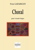 Choral Pour Grand Orgue