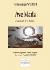 Ave Maria (Extrait D'Otello) Pour Orgue