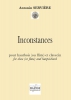 Inconstances Pour Hautbois (Ou Flûte) Et Clavecin