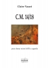C, M, 14-18 Pour Choeur Mixte SATB A Cappella