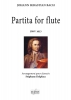 Partita For Flûte Bwv1013 - Arrangement Pour Clavecin