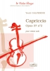 Capriccio - Op. 37 #2 Pour Violon Solo
