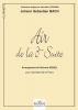 Air De La 3Eme Suite Orchestrale (Version Clarinette) En Do Majeur
