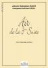 Air De La 3Eme Suite Orchestrale (Version Violoncelle) En Ré Majeur