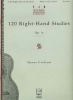 120 Right Hand Studies Op. 1A