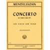 Concerto E Min Op. 64 Vln Pft