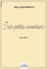 3 Petites Inventions Pour Piano Op. 98A
