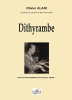 Dithyrambe Pour Trompette Ou Flûte Et Orgue Op. 18